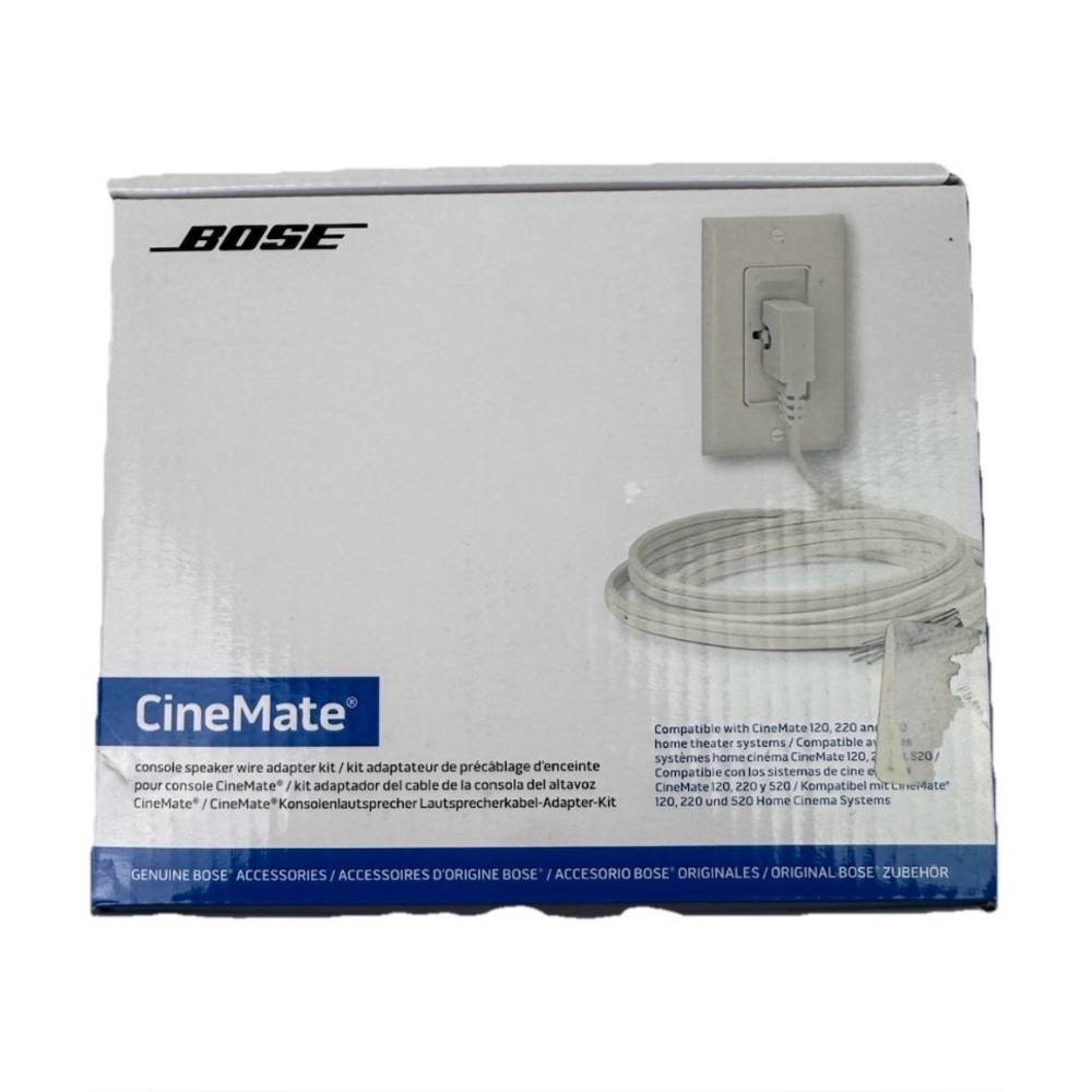 Bose Cinemate Console Speaker Wire Adapter Kit S/N:068520Z71690499 AE New